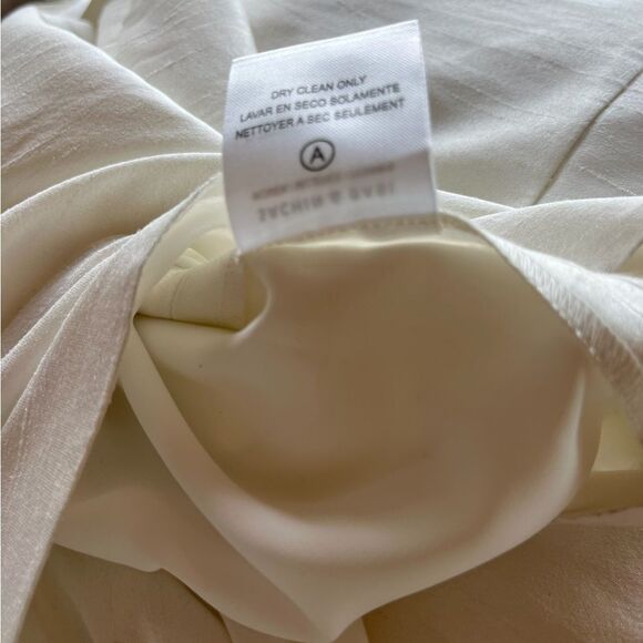 NWT Anthropologie Sachin & Babi Dova Puffed One-Shoulder Bow Wrap Mini Dress - Picture 16 of 16